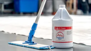 Keep It Clean: Tent Cleaner — Four Gallon Case