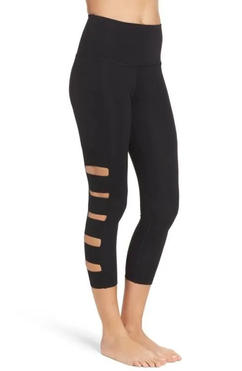 Last Chance! Beyond Yoga Wide Band Stacked Capris SP3217