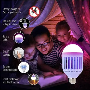 LED Illumination Mosquito Killer Bulb