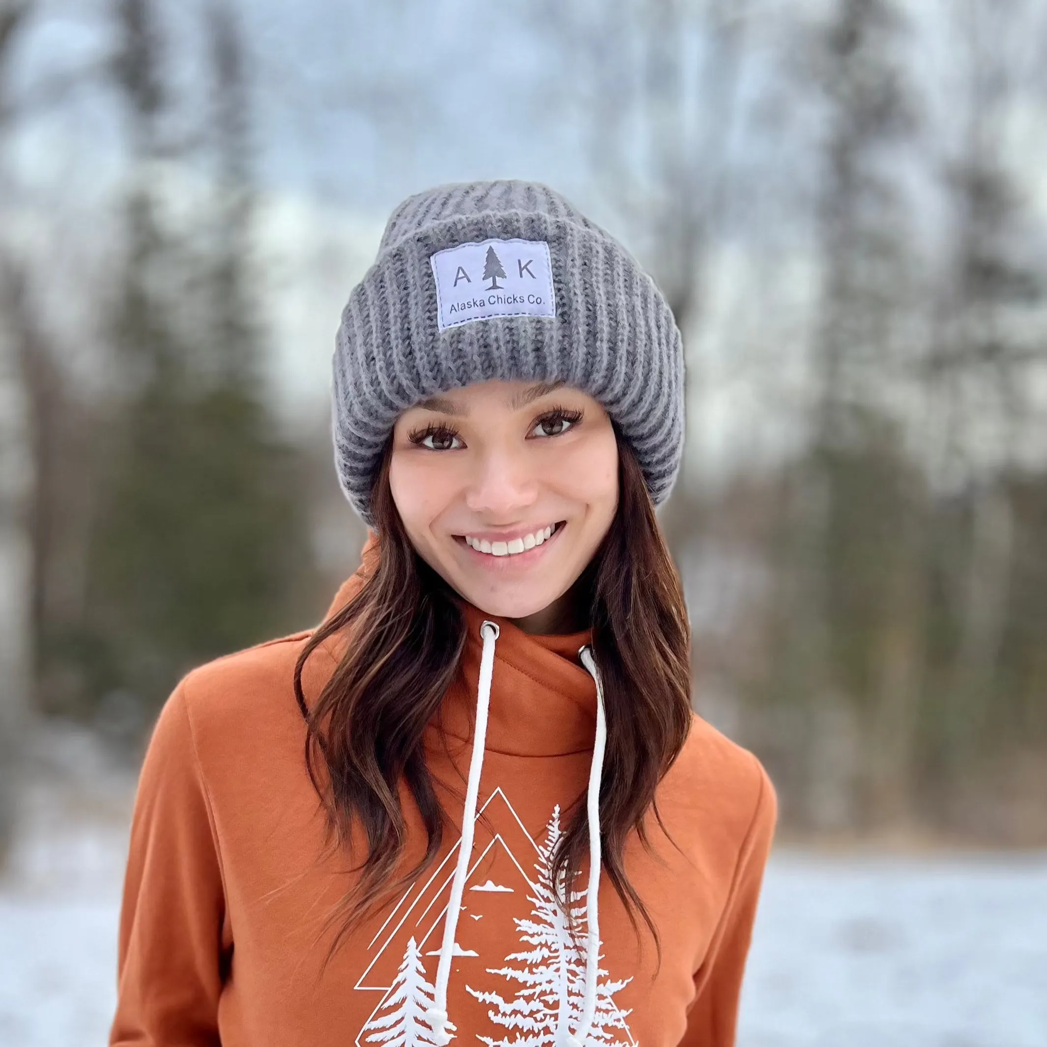 Lone Tree Ribbed Cuff Beanie