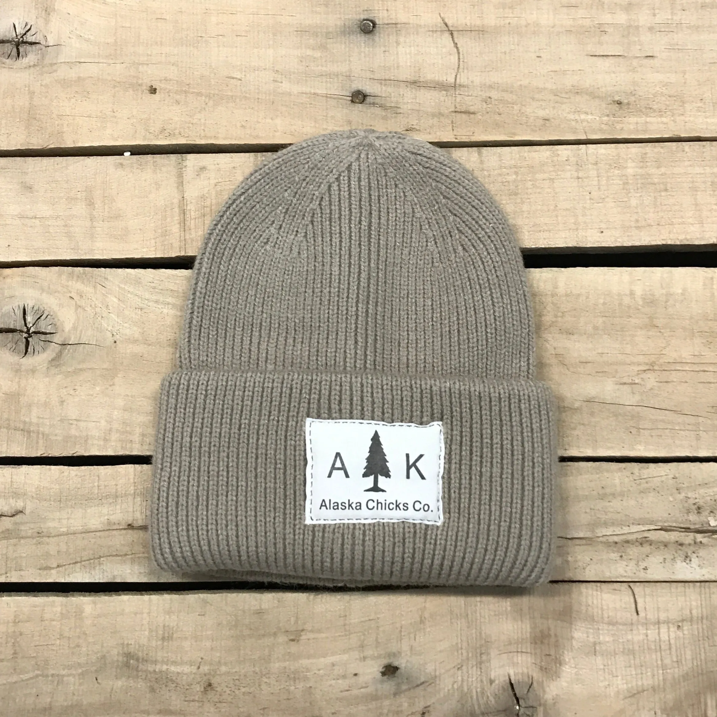 Lone Tree Ribbed Cuff Beanie