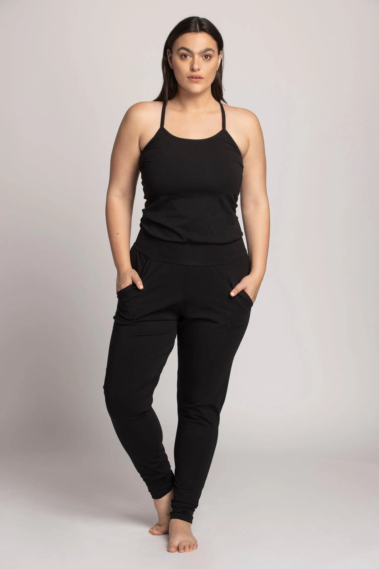 Long Yoga Jumpsuit