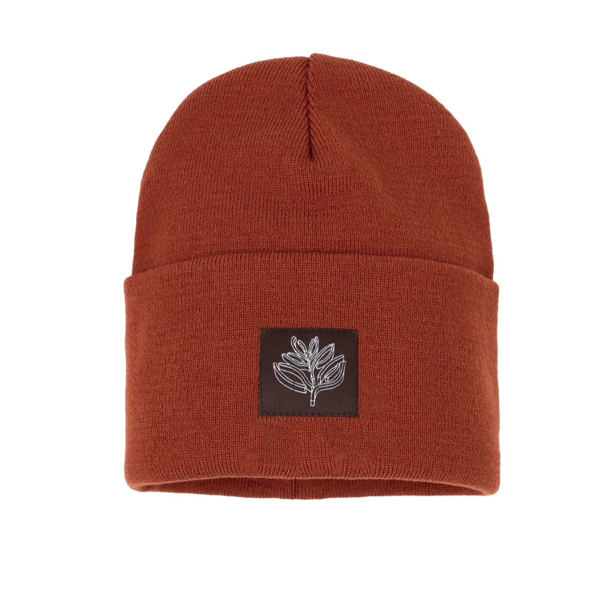 Magenta Brutalista Beanie Orange