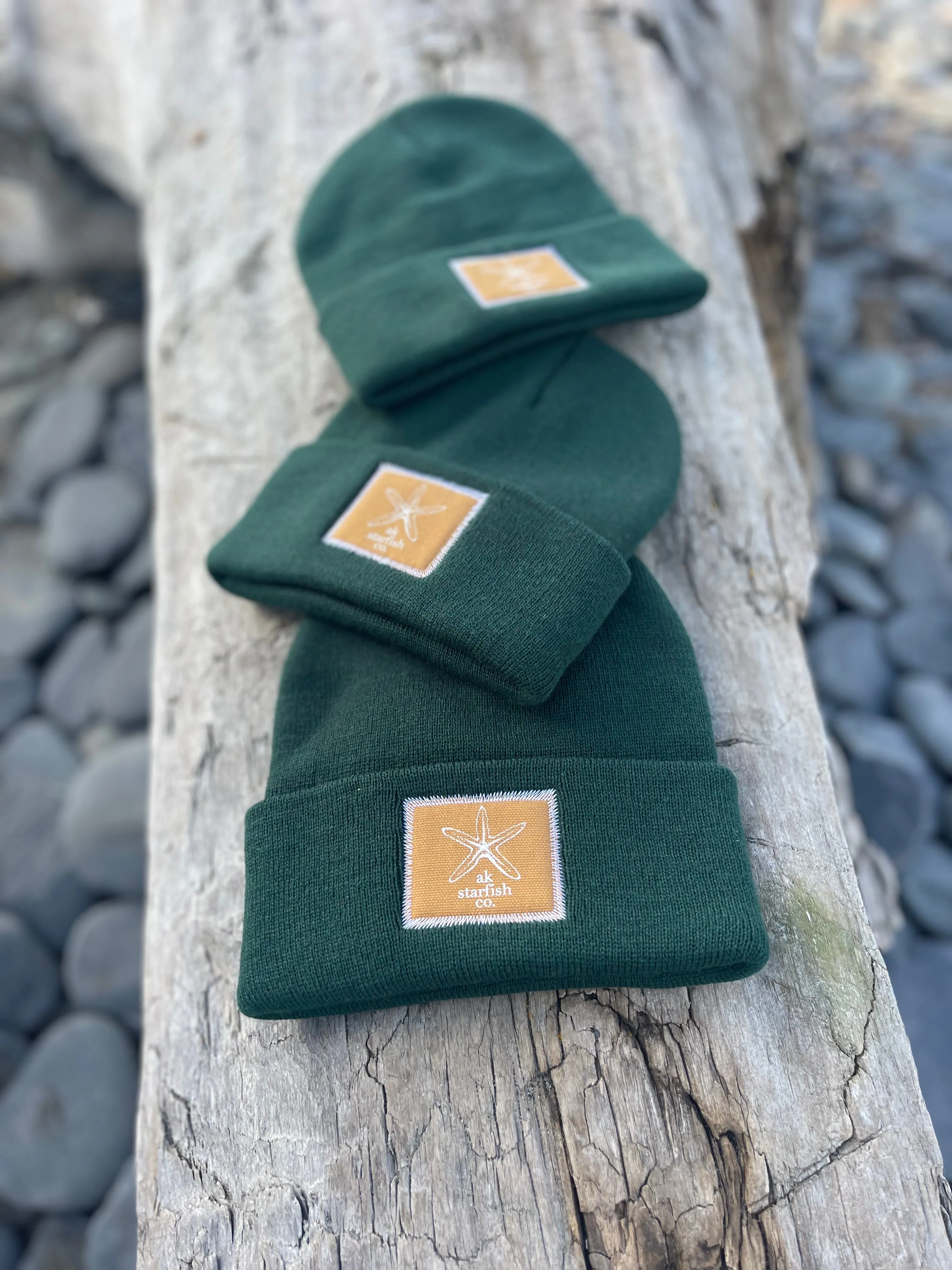 Marine AK Starfish Co. Patch Beanie $38.00