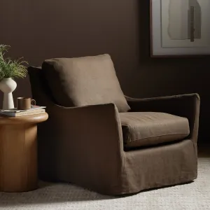 Monette Slipcover Swivel Chair