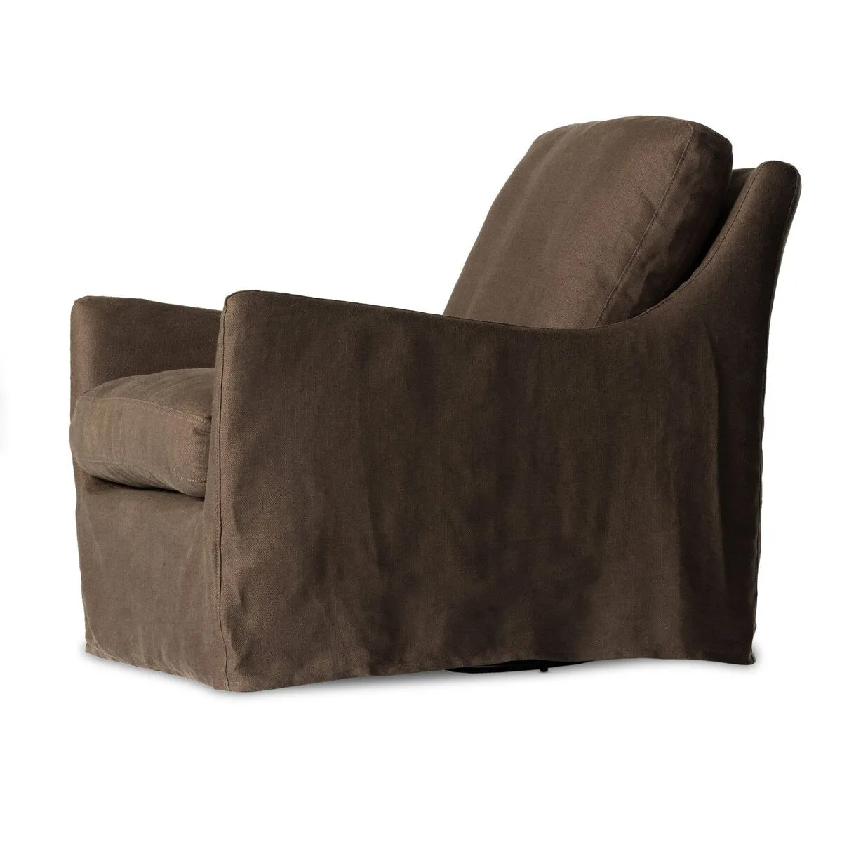 Monette Slipcover Swivel Chair