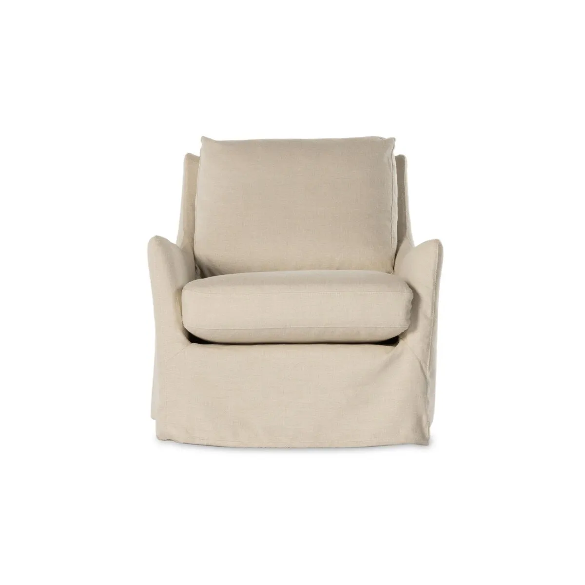 Monette Slipcover Swivel Chair