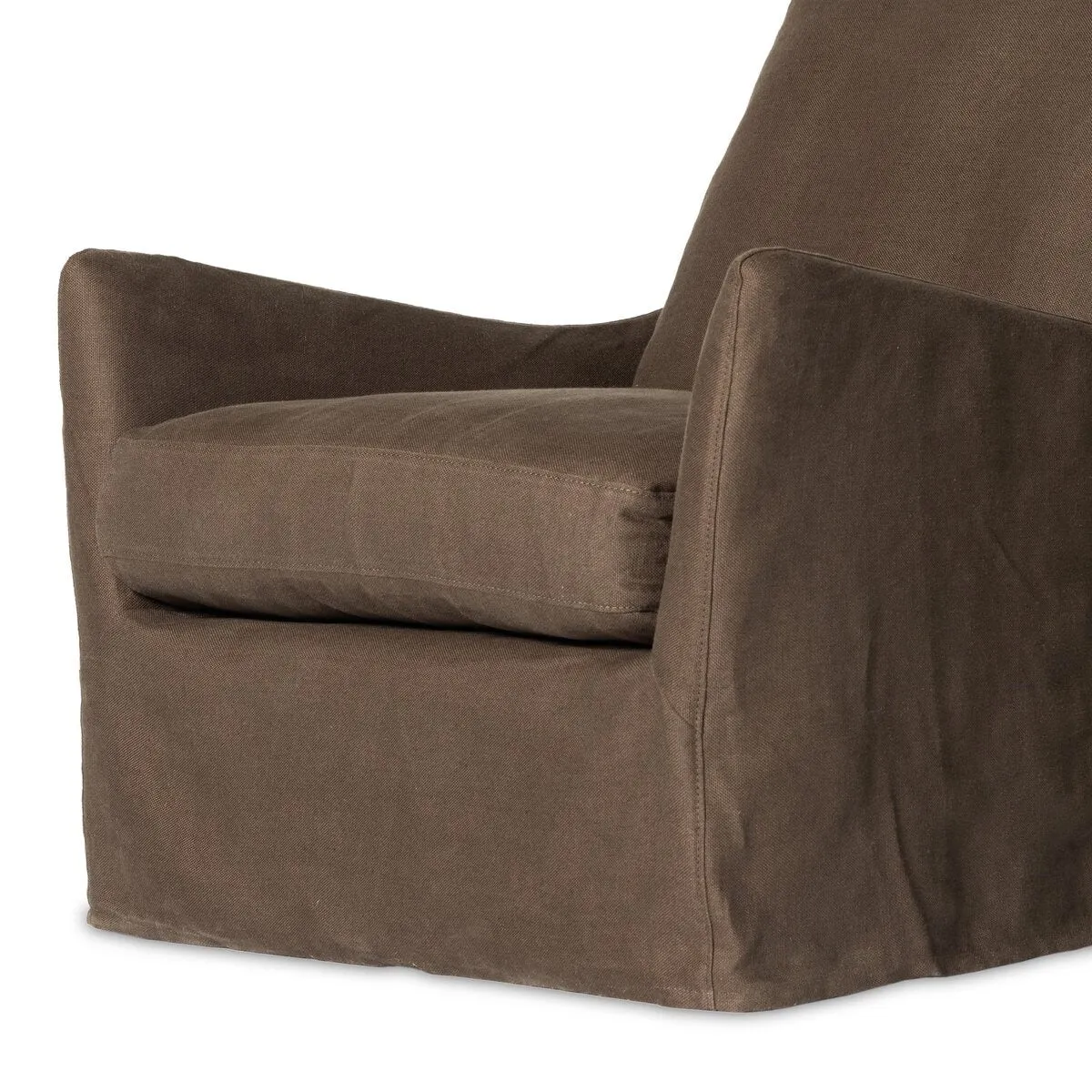 Monette Slipcover Swivel Chair