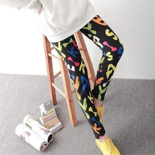 New Fashion Camouflage Printing Elasticity Leggings