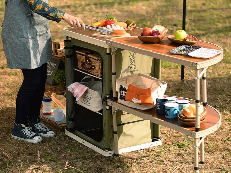 One Pole Tent Table