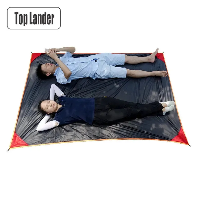 Outdoor Beach Camping Mat Portable Mini Pocket Beach Garden Pad Ultralight Tent Footprint Blanket Waterproof Picnic Ground Sheet