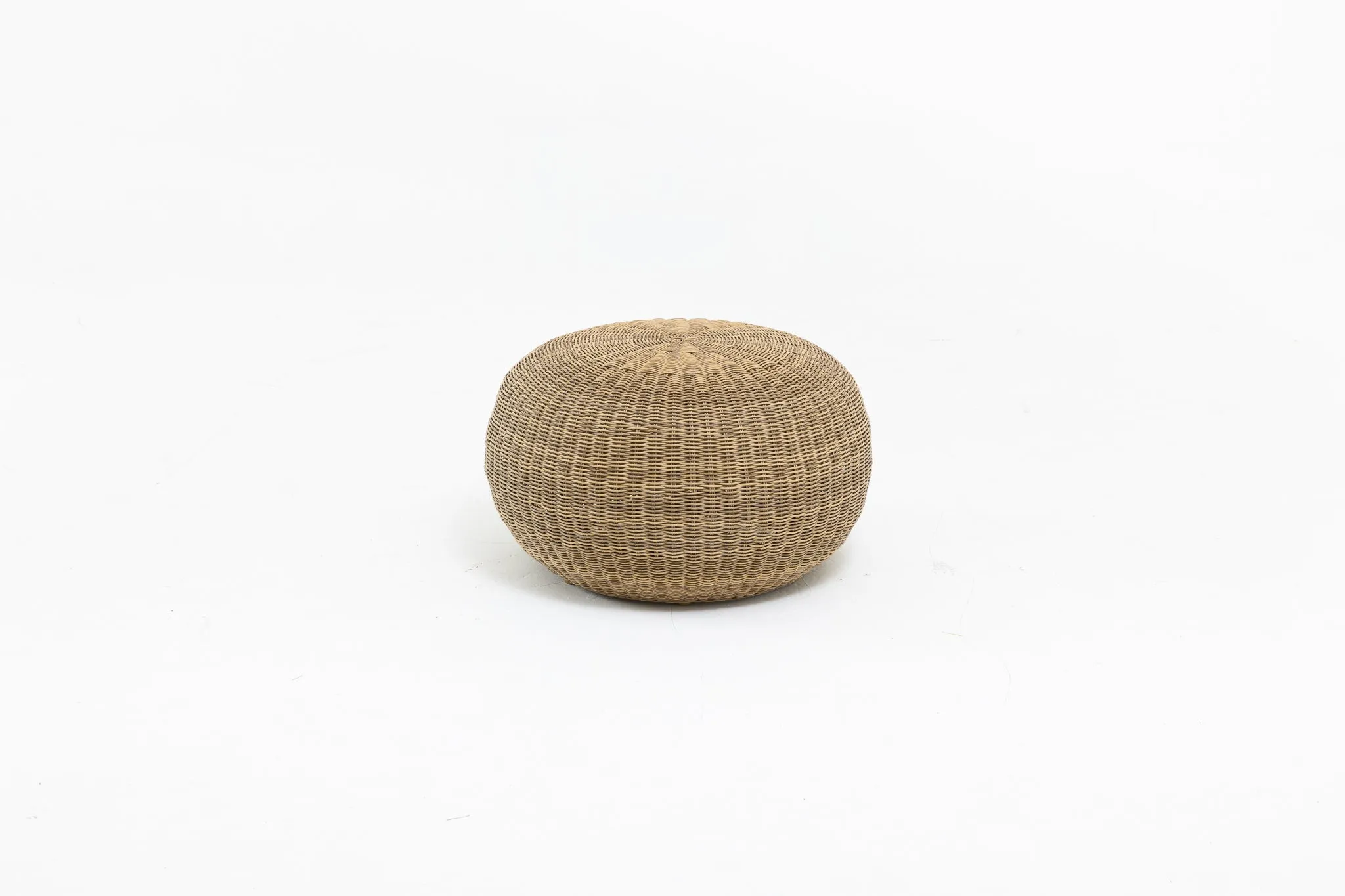 PEPO Outdoor Pouffe Ottoman (Natural)