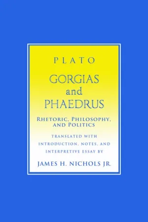 "Gorgias" and "Phaedrus"