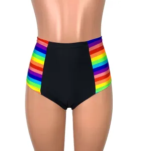 Rainbow Pride Scrunch Bikini