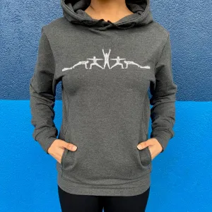 RHV Warrior - Charcoal Hoodie (Unisex)