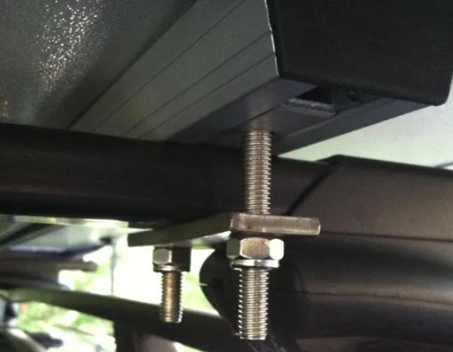 Rooftop Tent Sliding Installation Bracket W/Matching Nut & Bolt, Fits Softshell Tents