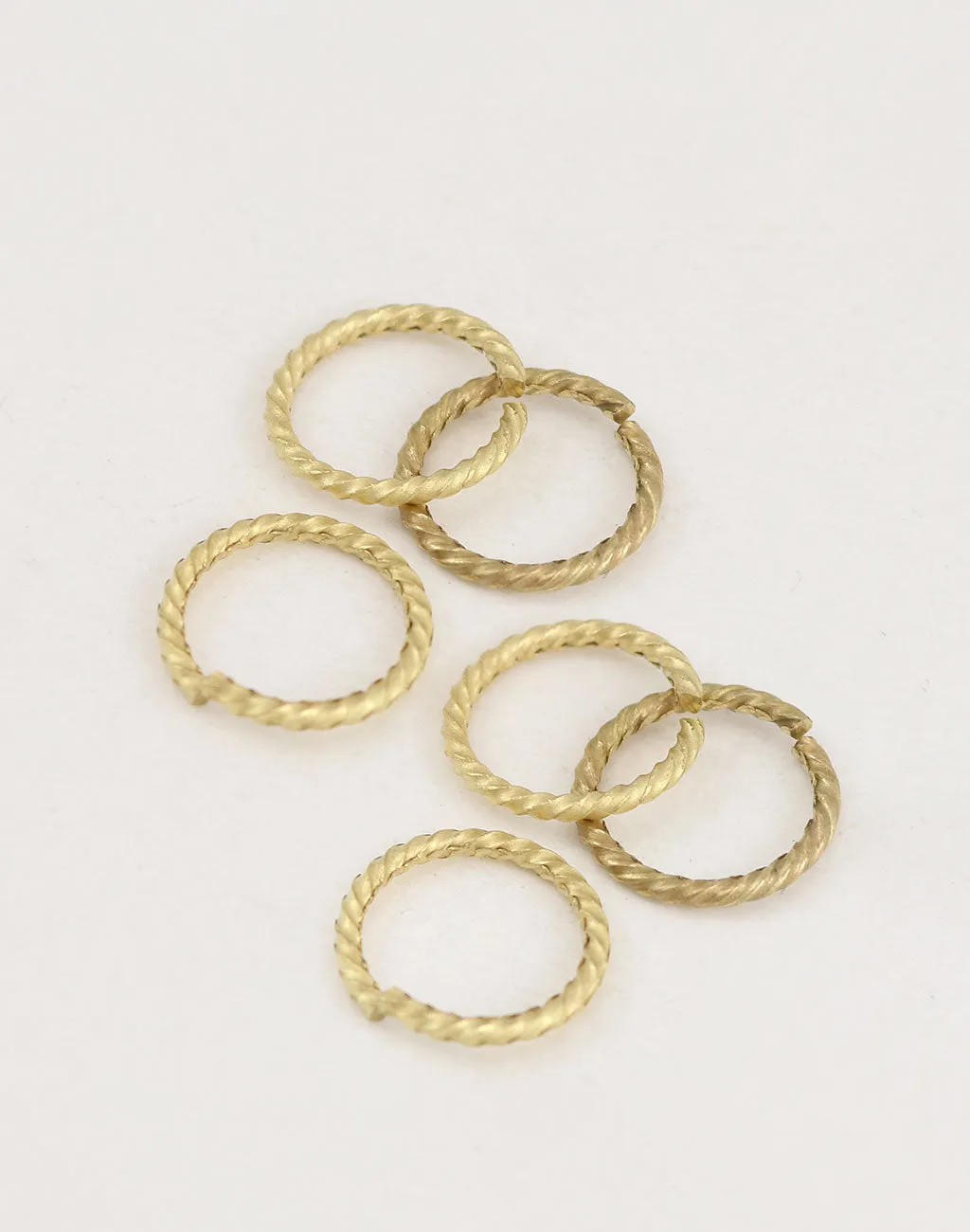 Roped Jump Ring, 17mm, 13ga, (6pcs)