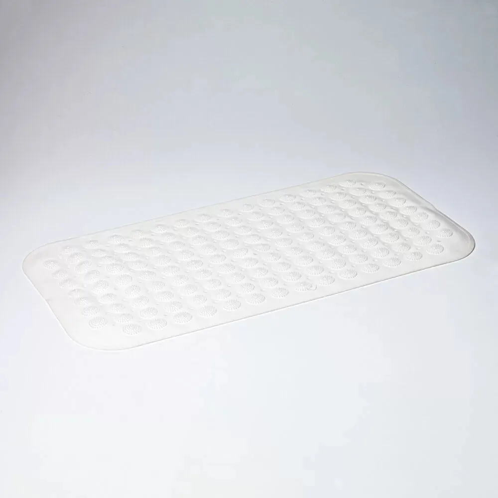 Rubber Bath Mat - White