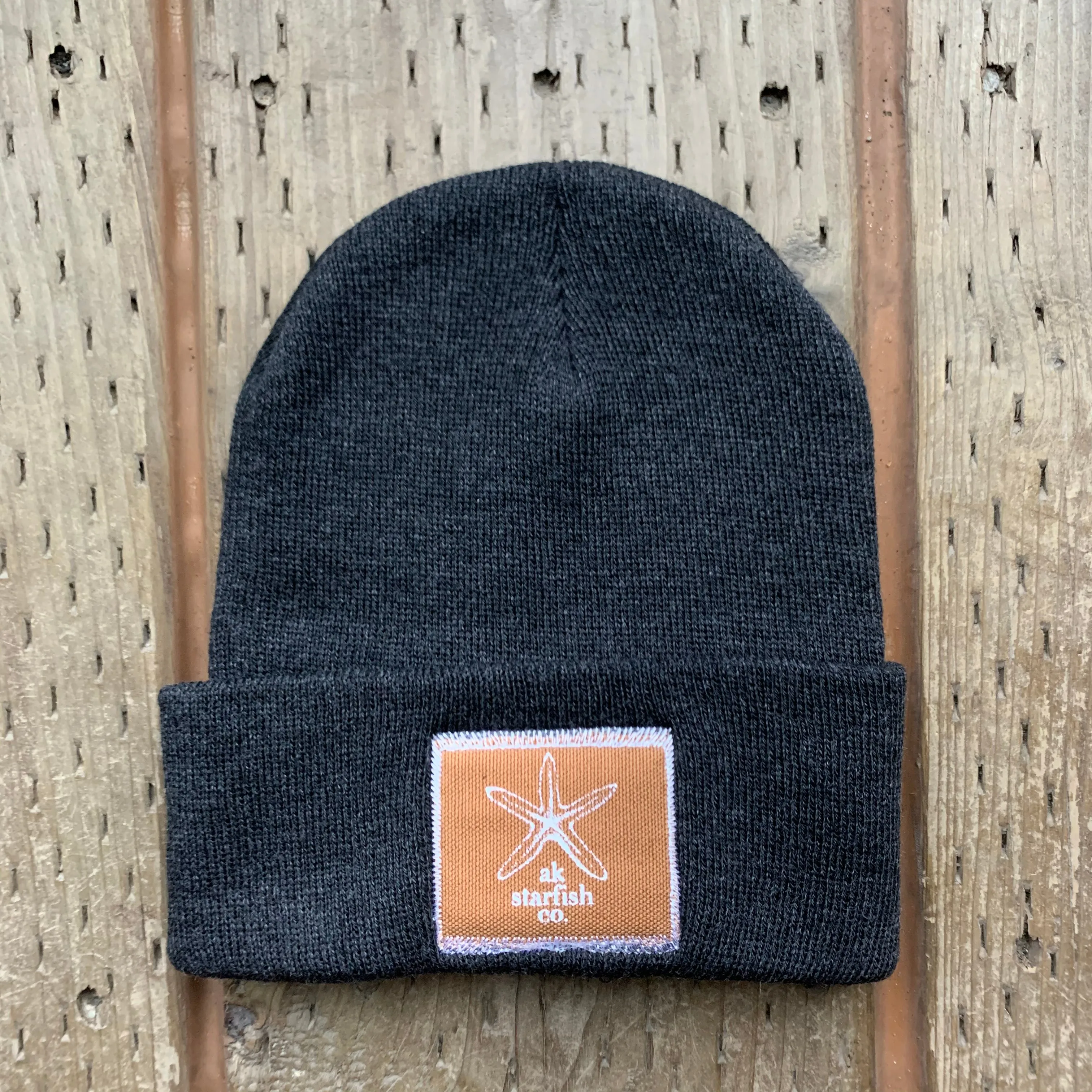 Slate AK Starfish Co. Patch Beanie $38.00