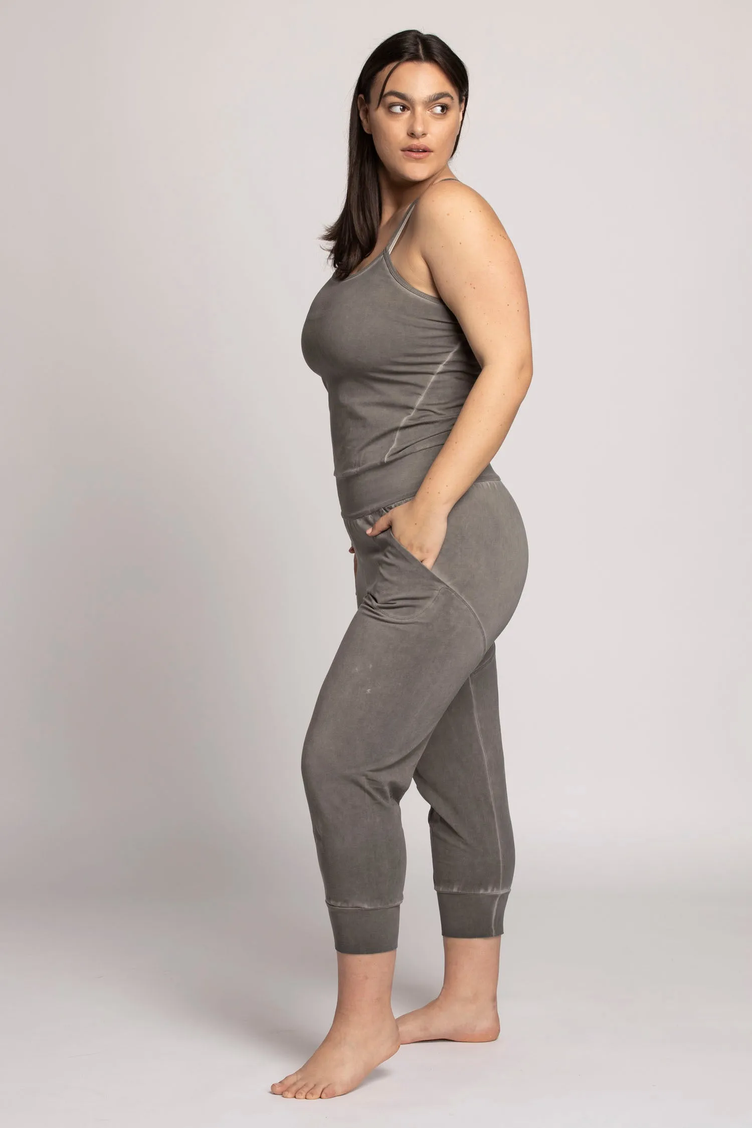 Stonewash Yoga Jumpsuit