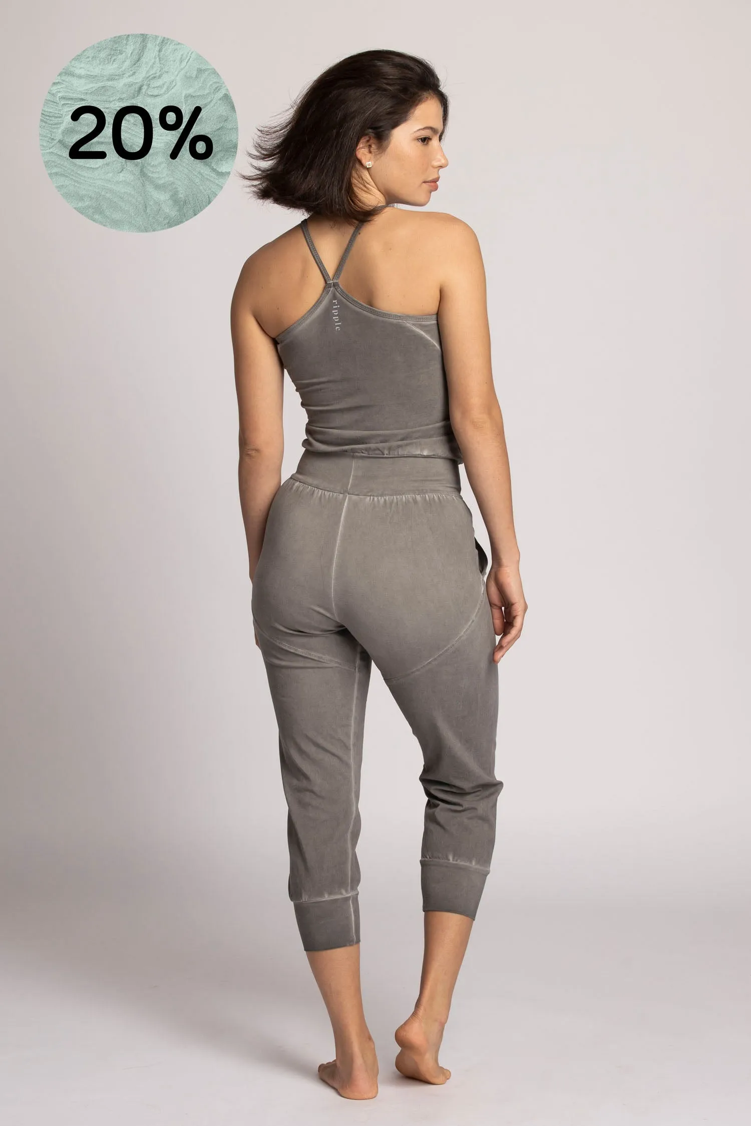 Stonewash Yoga Jumpsuit