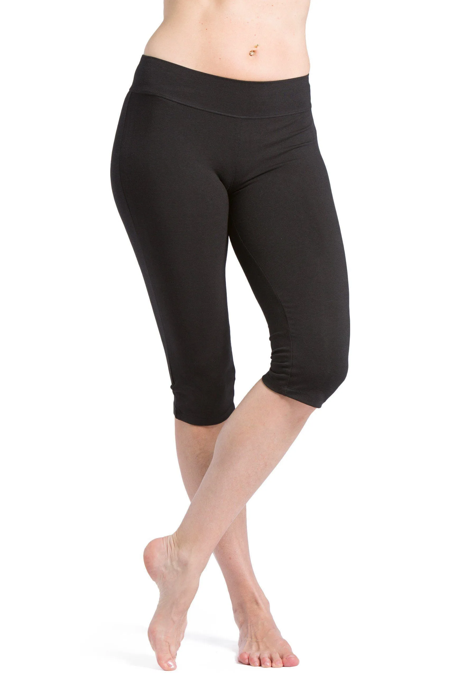 Women's EcoFabric™ 16" Yoga Workout Capri