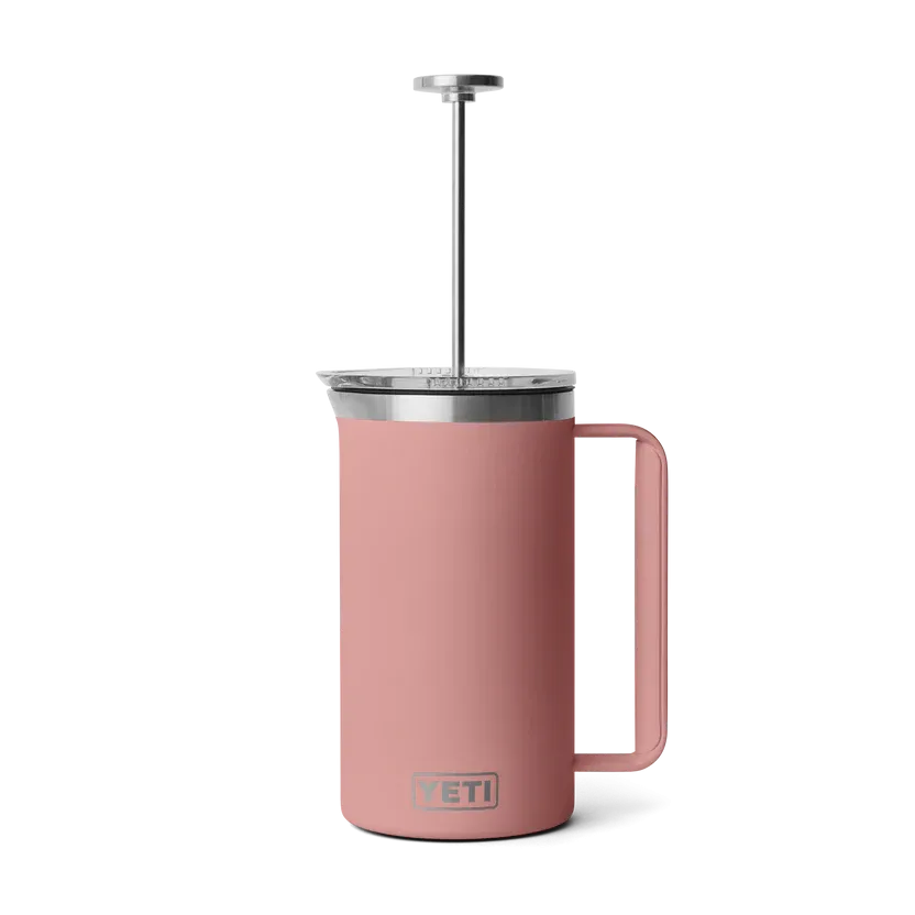 Yeti Rambler 34 Oz French Press Sandstone Pink