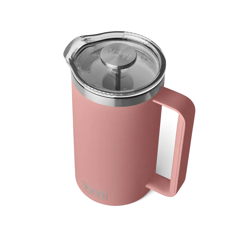 Yeti Rambler 34 Oz French Press Sandstone Pink